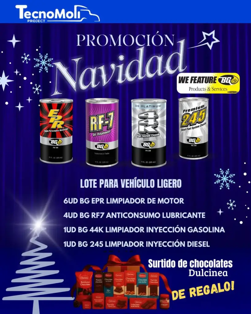 Promoción navidad lote para vehículo ligero